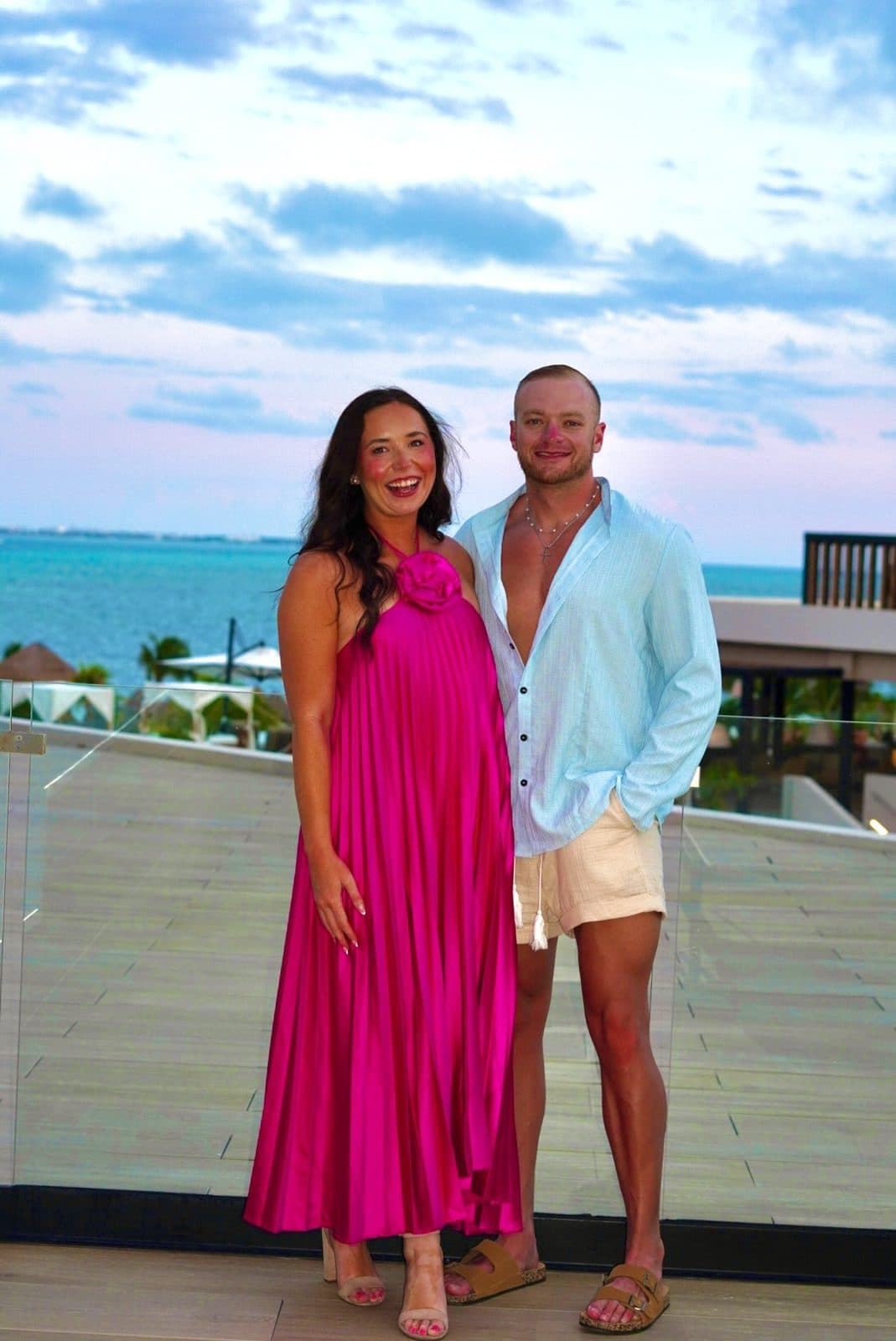 Spen and Bay during a hosted stay